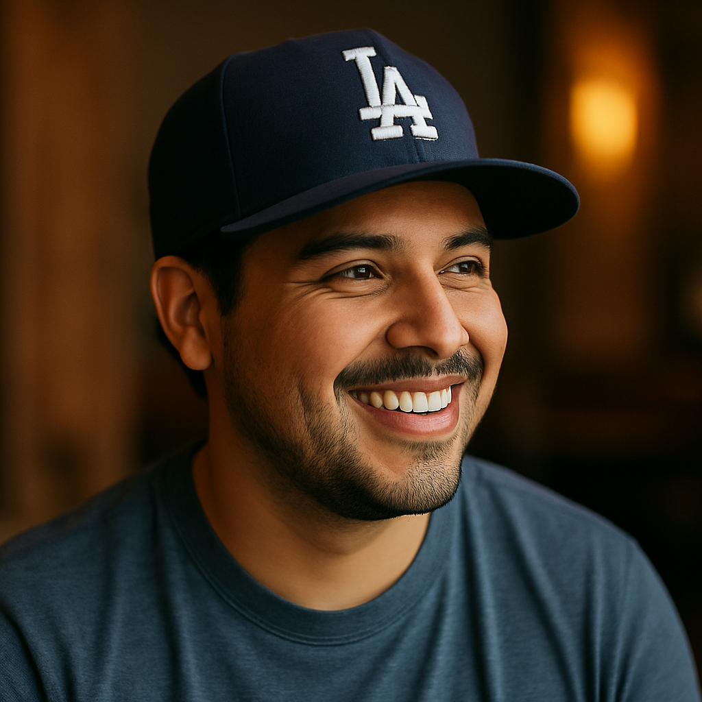 mexican male smiling